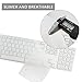 Allinside Transparent Keyboard Cover for iMac Wired USB Keyboard A1243 MB110LL/B
