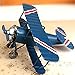 Bemodst® 3pc/Lot Vintage Metal Planes Model Iron Retro Aircraft Glider Biplane Pendant Model Airplane kids Toy Home Christmas Decoration