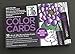 Chameleon Color Card 4 Pack Set Flowers , Nature , Zen Doodle and Totally Tattoo