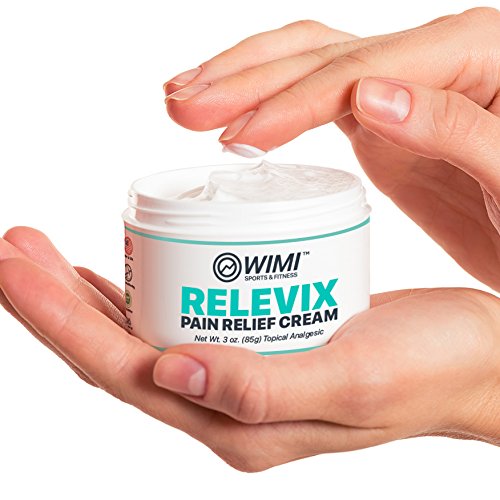 Pain Relief Cream 3 Oz by WIMI Sports & Fitness - Advanced Topical Analgesic for Relief & Recovery - Made in USA