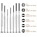 Paxcoo Eyeglasses Repair Kit – 1100Pcs Small Screws and Nose Pads Set with 6 Pcs Screwdrivers for Glasses, Eye Glasses and Sunglasses Repair