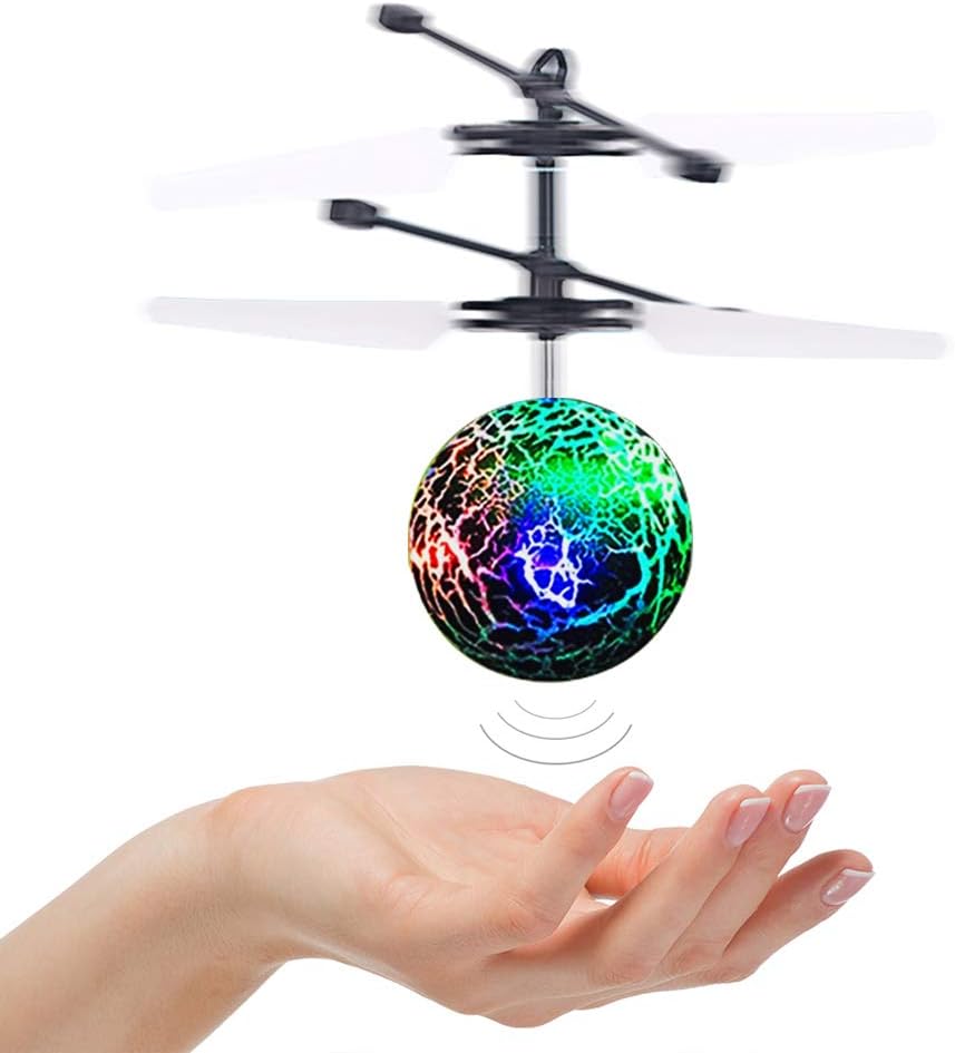 DMbaby Flying Ball Helicopter for Kids - Best Gifts