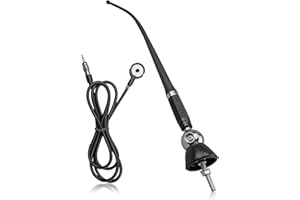 Rubber Radio Antenna Fit for John Deere Kubota Massey Ferguson Yanmar, Tractor Rubber Antenna Replace RMA60