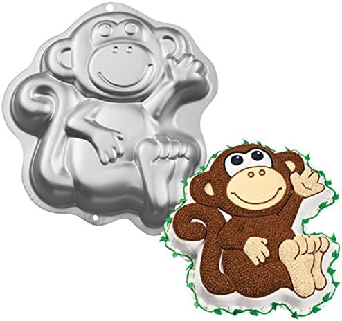 GXHUANG 11 inch Cakes Bake Pans Aluminum Alloy Cake Baking Mold Springform Pan (Monkey)