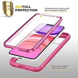 Diaclara Compatible with iPhone 11 Case, Full Body