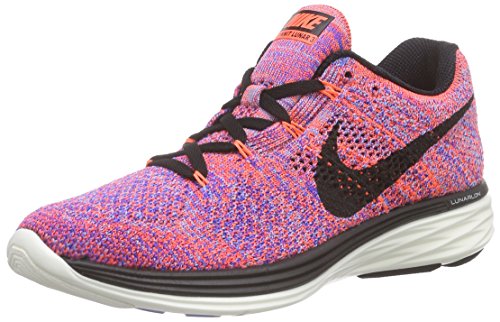 Nike Flyknit Lunar Women US Pink Running Shoe