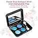 Vokai Makeup Kit Gift Set - 51 Piece 32 Eye Shadows 2 Blushes 2 Lipsticks 2 Lip Glosses 2 Eye Liner Pencils 1 Lip Liner Pencil 1 Mascara - Case with Carrying Handle