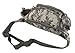 Mens Large ACU Digital Camo Polyester 5 Pocket Fanny Fannie Hip Waist Pack Bag with Key Ring Carabiner