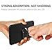 TIGERNU Phone Ring Holder,Magnetic/Universal 360 Degrees Rotation/90 Degrees Flip,Finger Ring Stand Grip Kickstand Mount iPhone Ring, iPad, Samsung, Cell Phone (Black)