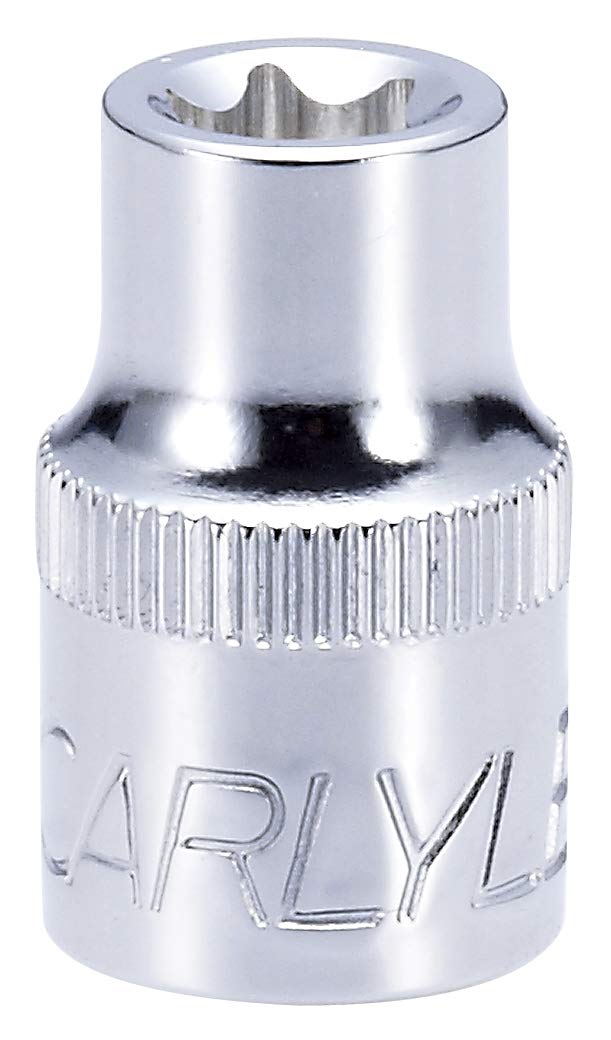 Carlyle Hand Tools Socket - External Star Standard - 3/8" Dr - E10
