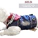 SILD Pet Clothes Dog Jeans Jacket Cool Blue Denim Coat Small Medium Dogs Lapel Vests Classic Hoodies Puppy Blue Vintage Washed Clothes (Plaid Hat,M)