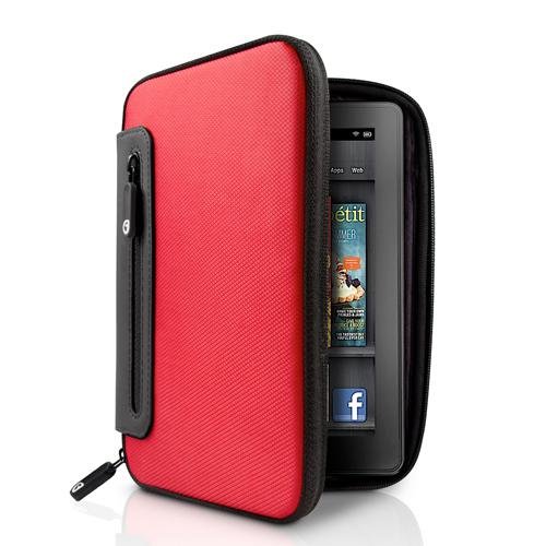 jurni for Kindle Fire - Red/Black