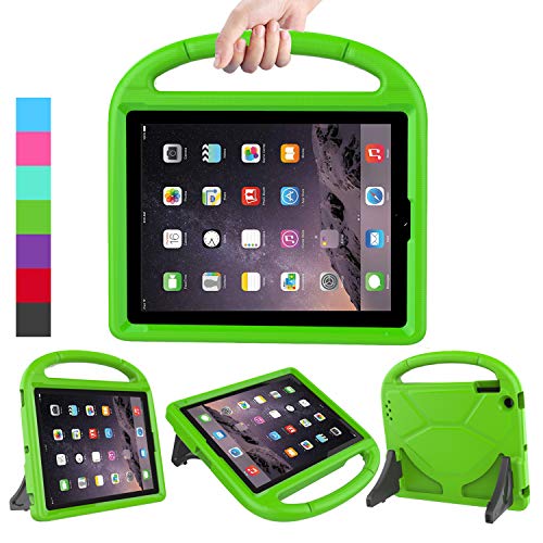 LEDNICEKER Kids Case for iPad 2 3 4 - Light Weight Shock Proof Handle Friendly Convertible Stand Kids Case for iPad 2, iPad 3rd Generation, iPad 4th Gen Tablet - Green
