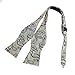 DBA7B10-12 Perfect Design Gift Microfiber Paisley Self-tied Bowtie By Dan Smith