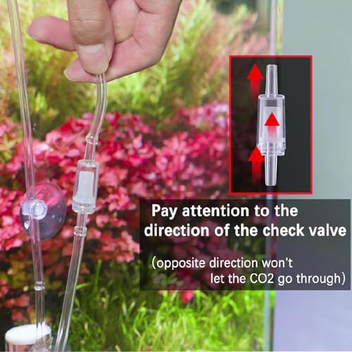 5L Aquarium CO2 Generator System Carbon Dioxide Reactor Kit, co2 Aquarium kit diy co2 kit for aquarium with Regulator Solenoid Valve, bubble counter for Aquarium Planted tank 60L to 300L