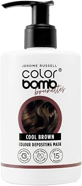 Jerome Russell Colour Bomb Cool Brown Blonde Depositing Mask 300ml view 1