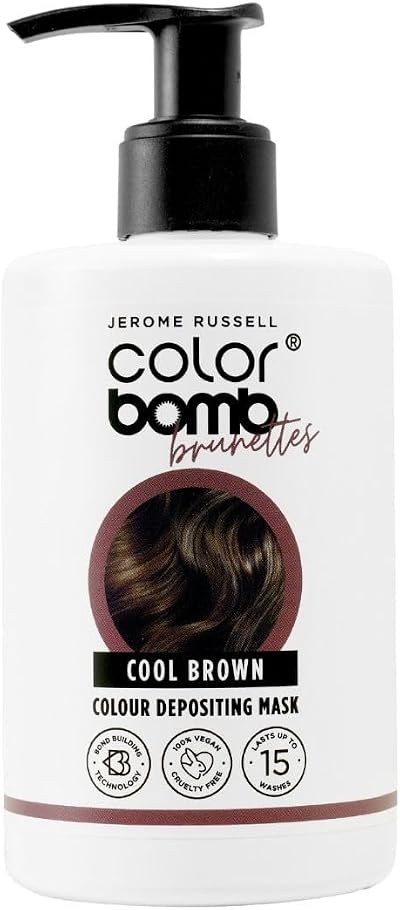 Jerome Russell Colour Bomb Cool Brown Blonde Depositing Mask 300ml