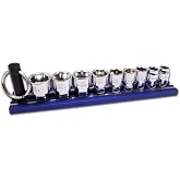 Vim Tools 9PC Dual DRV 1/4 DRV Socket ST (VIM-DDM400)