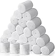 Treela 24 Rolls Cast Padding Individual Pack Undercast Padding Roll Wrap Bandage with Plaster Soft Cloth for Halloween Wrap Bandage Art Projects Body Casts Mask Making Supplies (2 Inch x 8.9 ft)