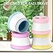 Silicone Travel Cosmetic Containers with Hard Sealed Lids – Leakproof BPA Free Portable TSA Approved Mini Jars For Makeup Lotion, Cream, Facial Cleanser, Pills, Vitamins, Medicine, Spices (4 Pack)