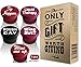 5 Wine Stoppers + Gift Box - Perfect Wine Gift Accessory, Set of 5 Funny Silicone Wine Reusable Caps Stoppers for Wine and Beer Bottles - Vinaka Wine Stoppers primary
