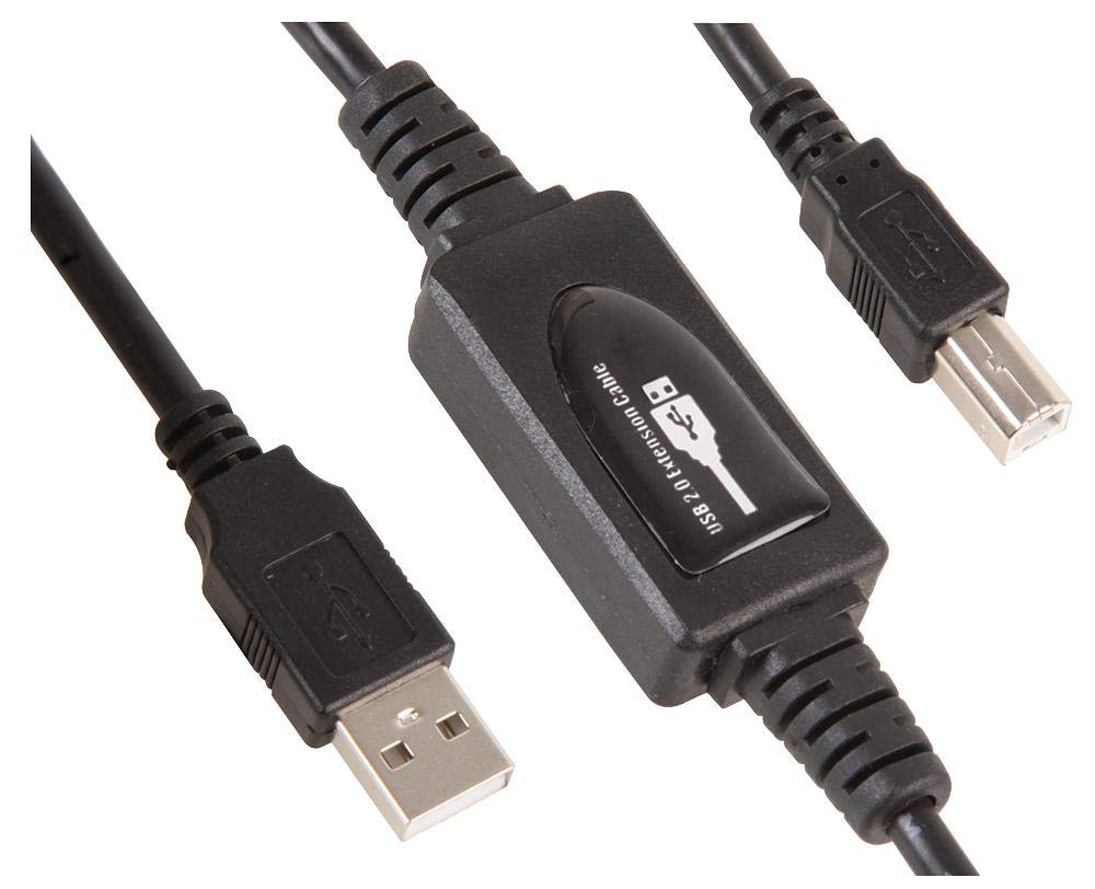 Pro Signal PSG91643 Lead, USB2.0 A-B Male, 10 m Active