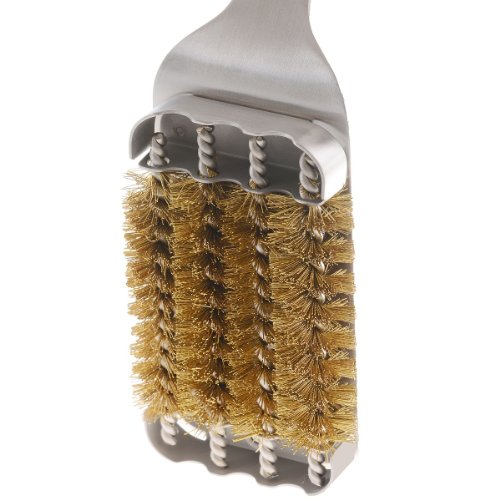 GRÄWE Grillbürste 38 Cm - Edelstahlbürste Mit Kunststoffgriff