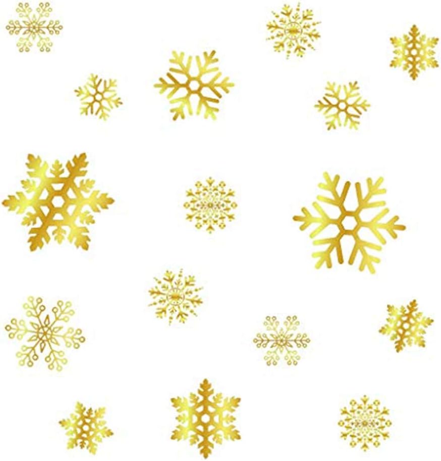 Chirpa Chirstmas Decorations, 2019 Merry Christmas Gold Household Wall Sticker Mural Decor Decal Removable