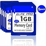 Estone 5pcs x1GB Security Digital SD Card ,High Speed ,Compatible with cameras ,camcorders , computers ,car readers and other SD compatible devices