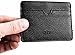Slim Genuine Leather Wallet Minimalist Front Pocket Card Holder Credit Card Case