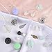 Habbi 50pcs 4 Size Spiral Bead Cage Pendant Crystal Holder for Necklace Making(8X9mm/15X14mm/25X20mm/30X25mm)