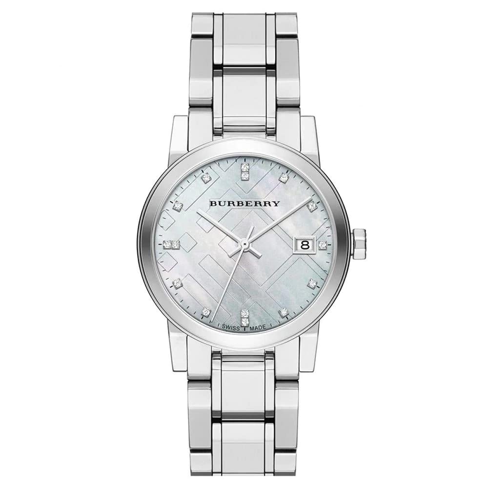BURBERRY BU9125 Women's Stainless Steel Band Wrist Watch, Bracelet