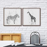 Framed Canvas Wall Art Dreamscape Canvas Prints Home Artwork Decoration for Living Room,Bedroom - 16