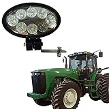 John Deere Tractor LED Oval Light - Front Cab (Fits Models: 8100, 8100T, 8110, 8110T, 8200, 8200T, 8210, 8210T, 8300, 8300T, 8310, 8310T, 8400, 8400T, 8410, 8410T, 9100, 9200, 9300, 9300T, 9400 +)