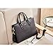 BOSTANTEN Leather Briefcase Shoulder Laptop Business Slim Bag for Men & Women