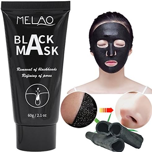 Black Mask Blackhead Remover Purifying Charcoal Peel Off Mask, Activated Deep Cleansing Facial Acne Pore Cleaner