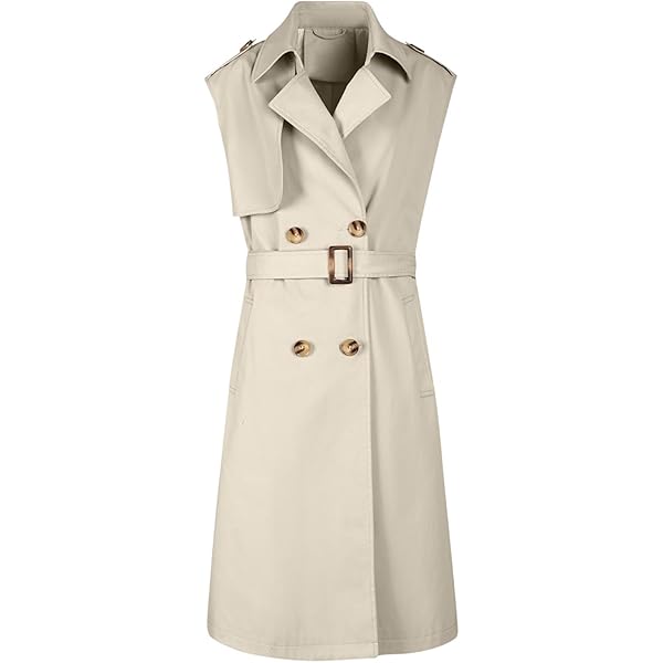 【l'or】sleeveless coat dress (beige) Ralph Lauren Sleeveless Trench Dress | Bloomingdale's