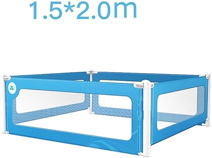 Dgea Bed Rails Blue Baby Drop Vangrail Kind Bed Railing Queen Bedside Bed Railing Hek Grootte 1 5x2 0m Amazon Nl