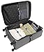 London Fog Cambridge 25 Inch Expandable, Black/White