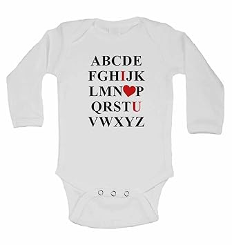 personalised long sleeve baby grow