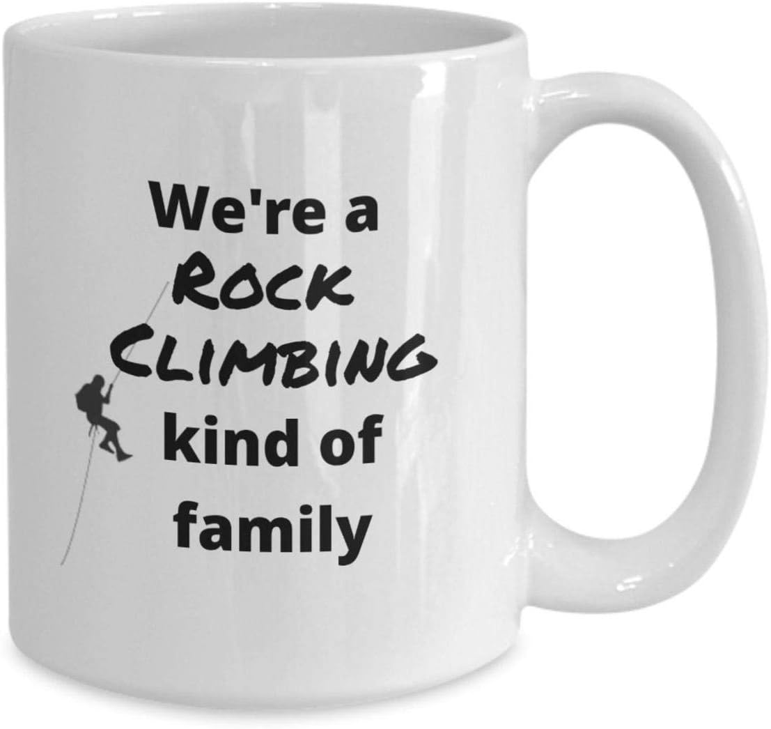 Rock Climbing Family Coffee Mug Gift for Sport Climbers