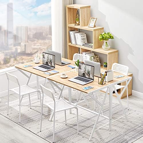 Aingoo Simple Computer Desk with Stable Unique Rshaped structure Easy to assembly Writing Desk