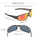JIANGTUN Polarized Sunglasses Men Camouflage Wrap Around Sport Frame Lightweight with camo Hard case Mirrored Lens Available