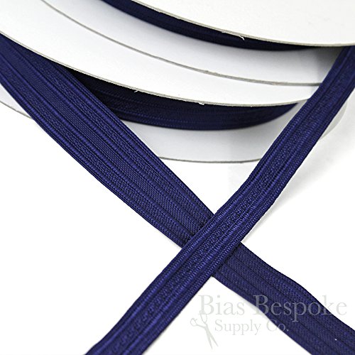Federico 2.5 Dark Blue Military Braid, 25mm, Sold by The Yard, Made in Italy