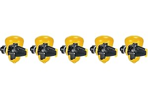 Jobe Valves J-MFV0075DLT 82026 Megaflow Valve, 3/4", Yellow/Black (5)