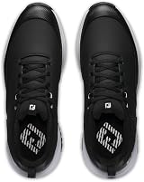 FootJoy FJ Tour Rival Golf Shoes Black White 7 UK Medium view 7