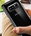 Spigen Neo Hybrid Crystal Galaxy Note 8 Case with Clear Hard Casing and Reinforced Hard Bumper Frame for Galaxy Note 8 (2017) - Black