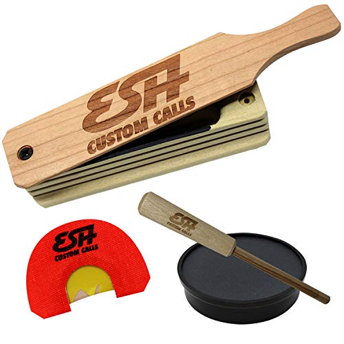 ESH Turkey Call Starter Pack AllWeather Turkey Box Call, Mouth Call, and Slate Pot Call with