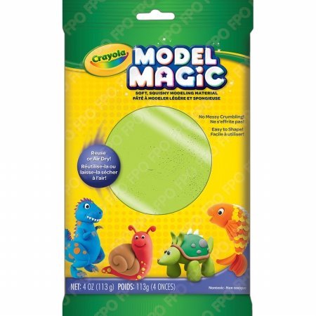 Crayola 57-6001-095 Crayola Model Magic 4oz-Neon Green