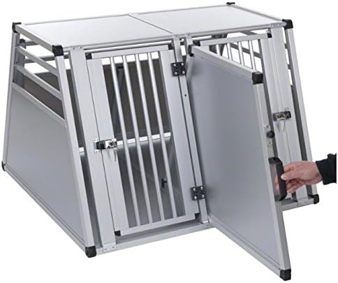 aluline double dog crate